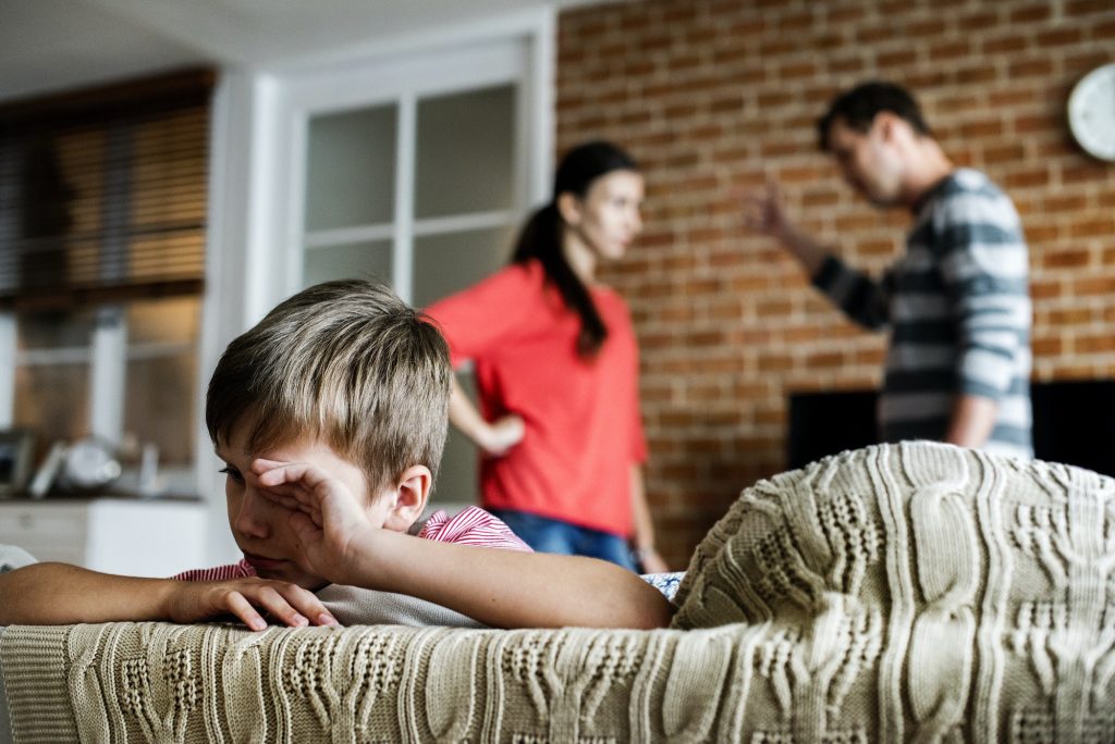 Parents fighting